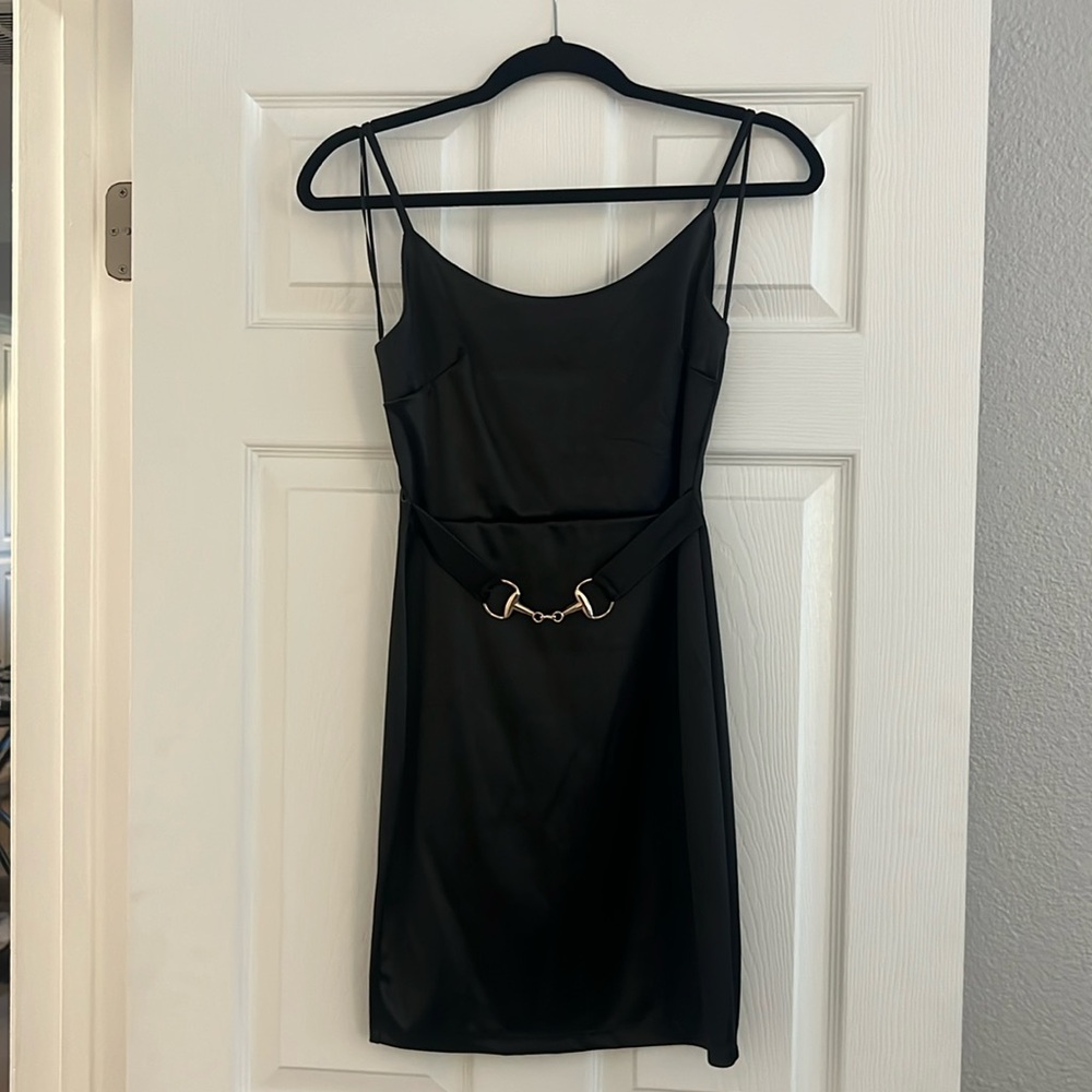 New Black Dress Size S fits XS with hardware